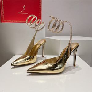 rene caovilla 7.5cm/9.5cm cleo pump shoes